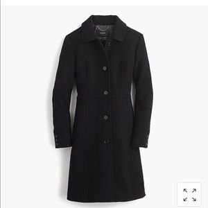 J Crew Double Cloth Lady Day Coat w Thinsulate